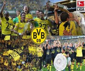 yapboz BV 09 Borussia Dortmund, Bundesliga şampiyonu 2010-11